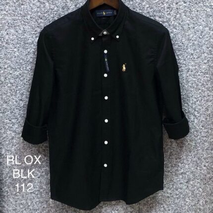 Full Sleeve Oxford Shirt-Polo